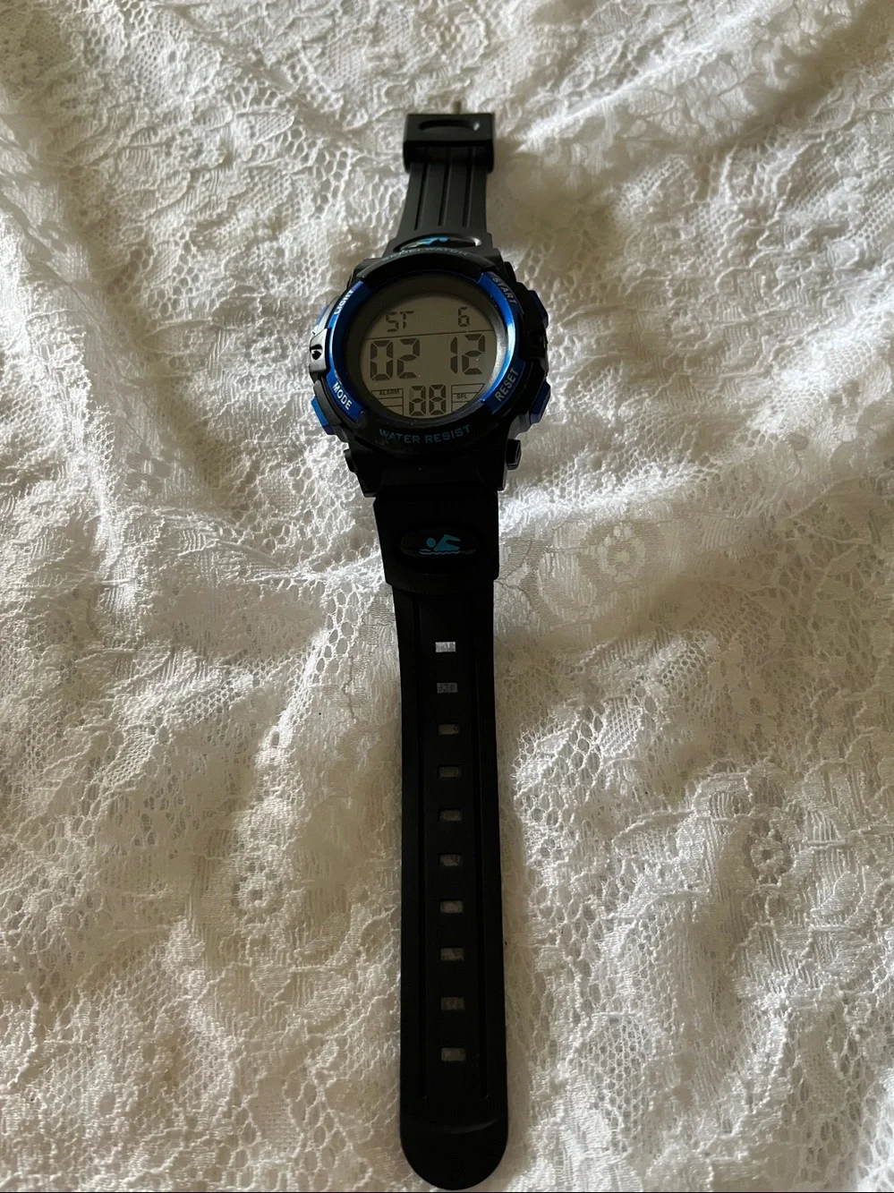 SKMEI Men’s Black and Blue Digital Sport Watch